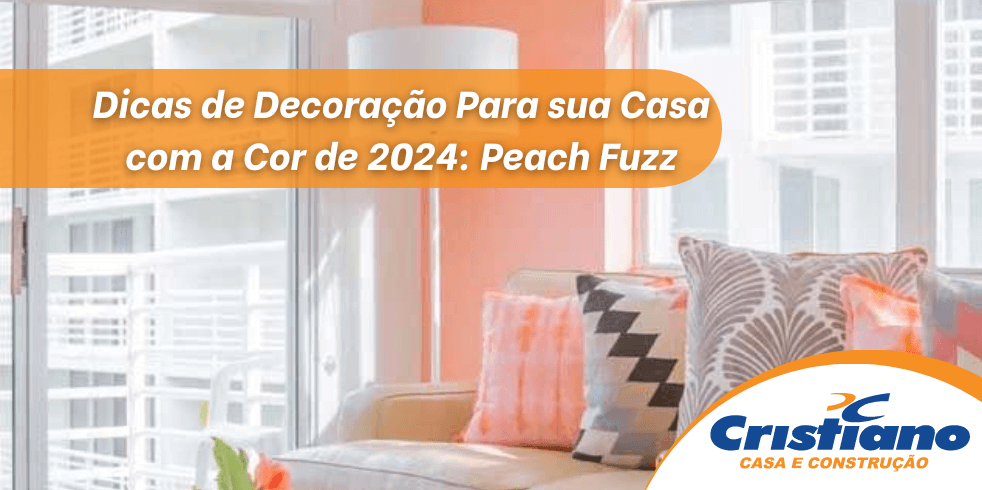 Dicas de Decoração Para sua Casa com a Cor de 2024: Peach Fuzz