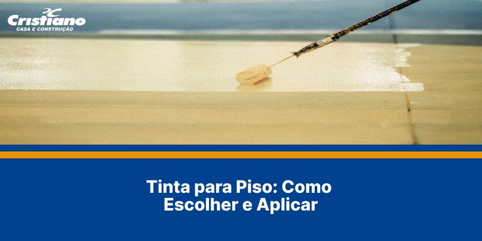 Tinta para Piso: Como Escolher e Aplicar