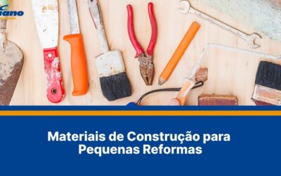 Materiais de Construção para Pequenas Reformas